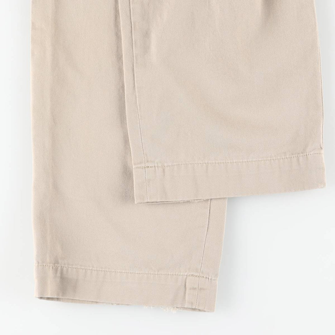 Ralph Lauren POLO by Ralph Lauren PROSPECT PANT Chino pants for men, equivalent to w35 cotton beige type brown Vintage Second Hand