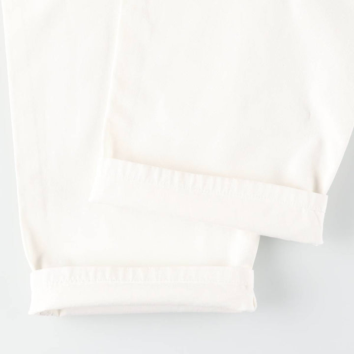 Ralph Lauren POLO by Ralph Lauren Two-pleat Chino Pants for Men, W35 cotton white type Vintage Second Hand