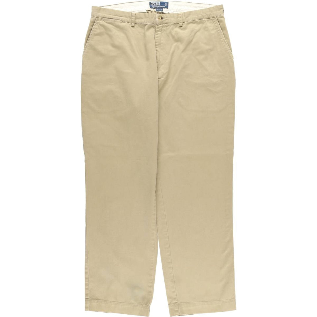 Ralph Lauren POLO by Ralph Lauren Chino Pants Men's W37 cotton Khaki type beige Vintage Second Hand