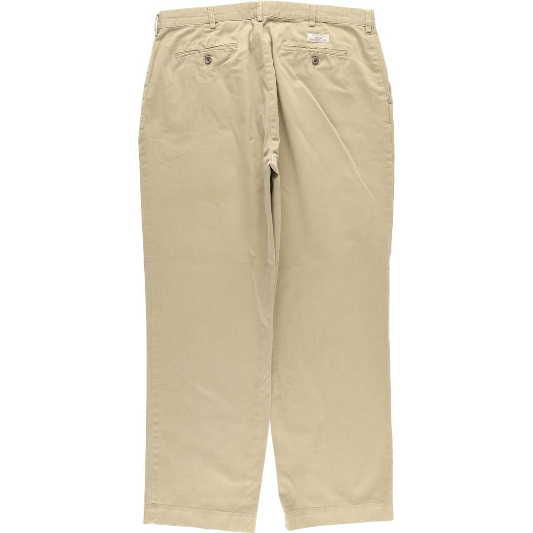 Ralph Lauren POLO by Ralph Lauren Chino Pants Men's W37 cotton Khaki type beige Vintage Second Hand