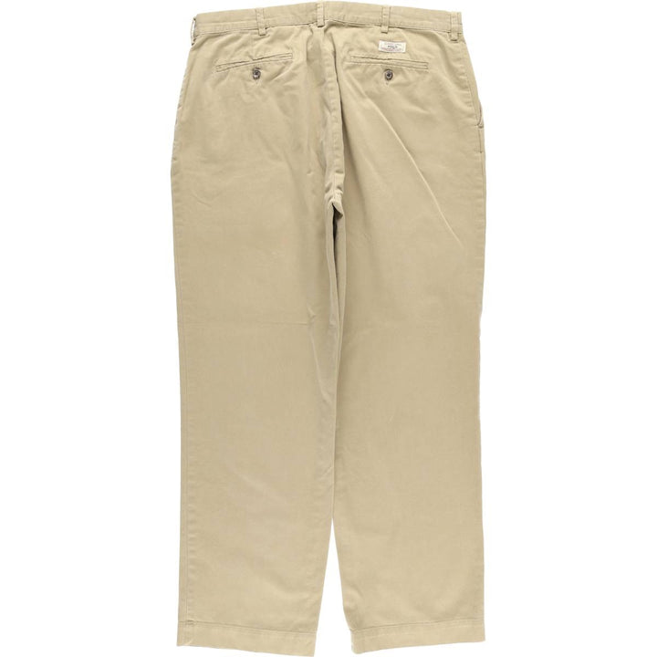 Ralph Lauren POLO by Ralph Lauren Chino Pants Men's W37 cotton Khaki type beige Vintage Second Hand