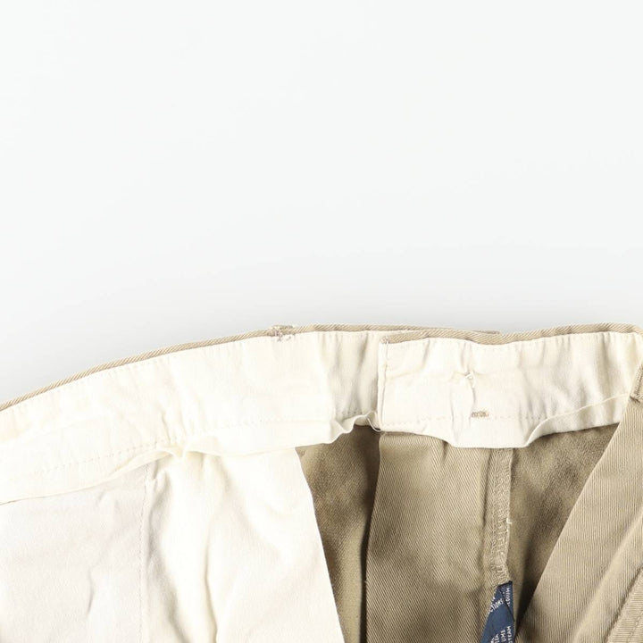 Ralph Lauren POLO by Ralph Lauren Chino Pants Men's W37 cotton Khaki type beige Vintage Second Hand