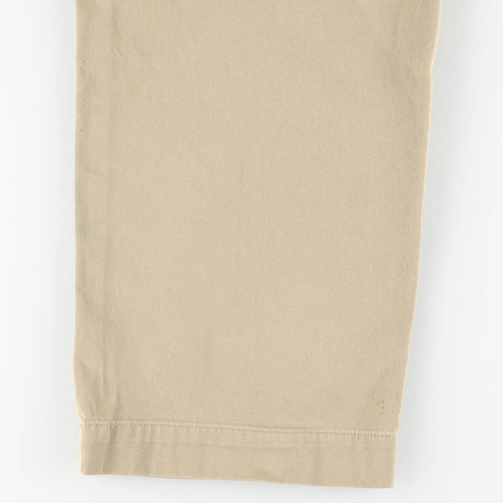 Ralph Lauren POLO by Ralph Lauren Chino Pants Men's W37 cotton Khaki type beige Vintage Second Hand