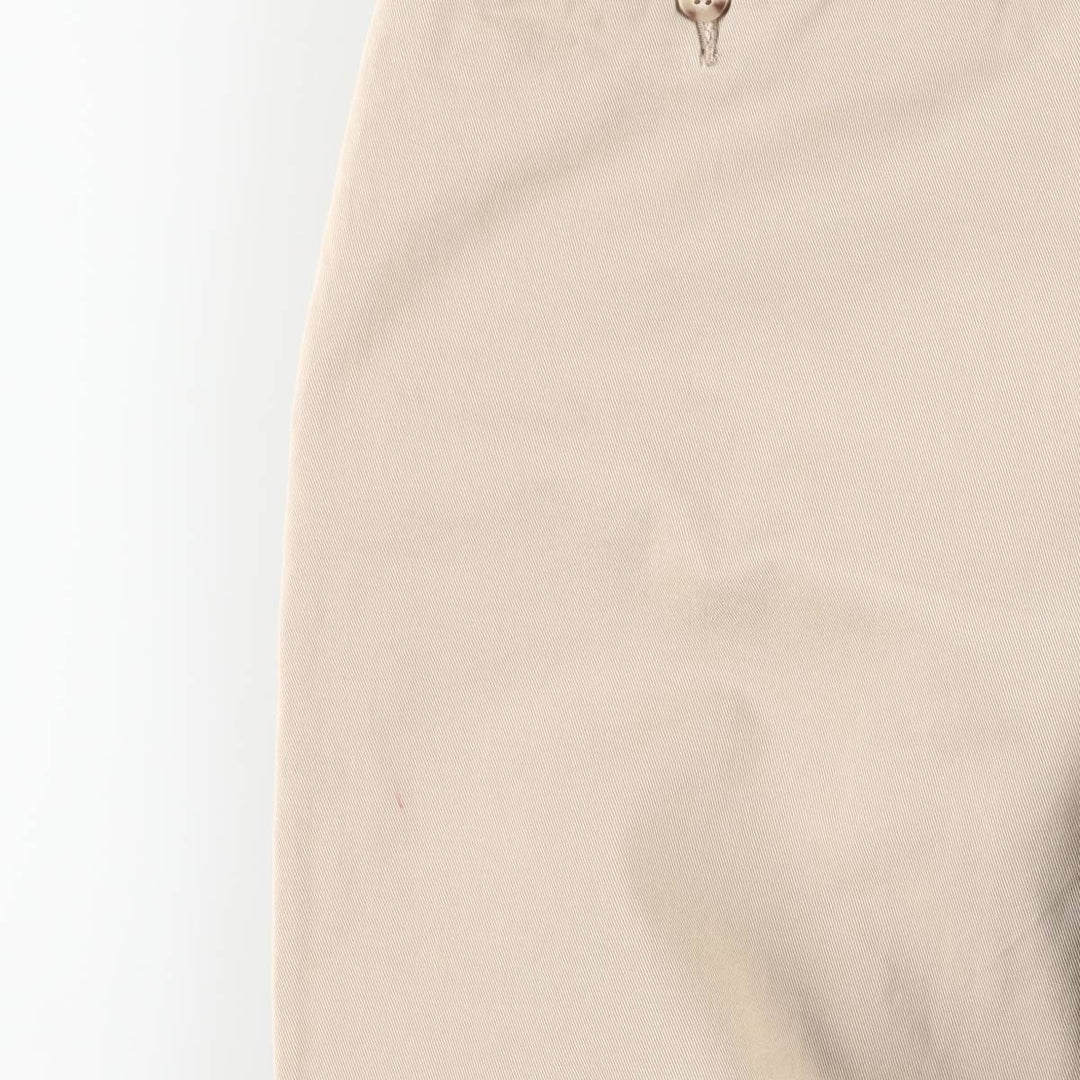 Ralph Lauren POLO by Ralph Lauren ETHAN PANT Two-pleat chino pants for men, size W34 cotton Beige type Vintage Second Hand