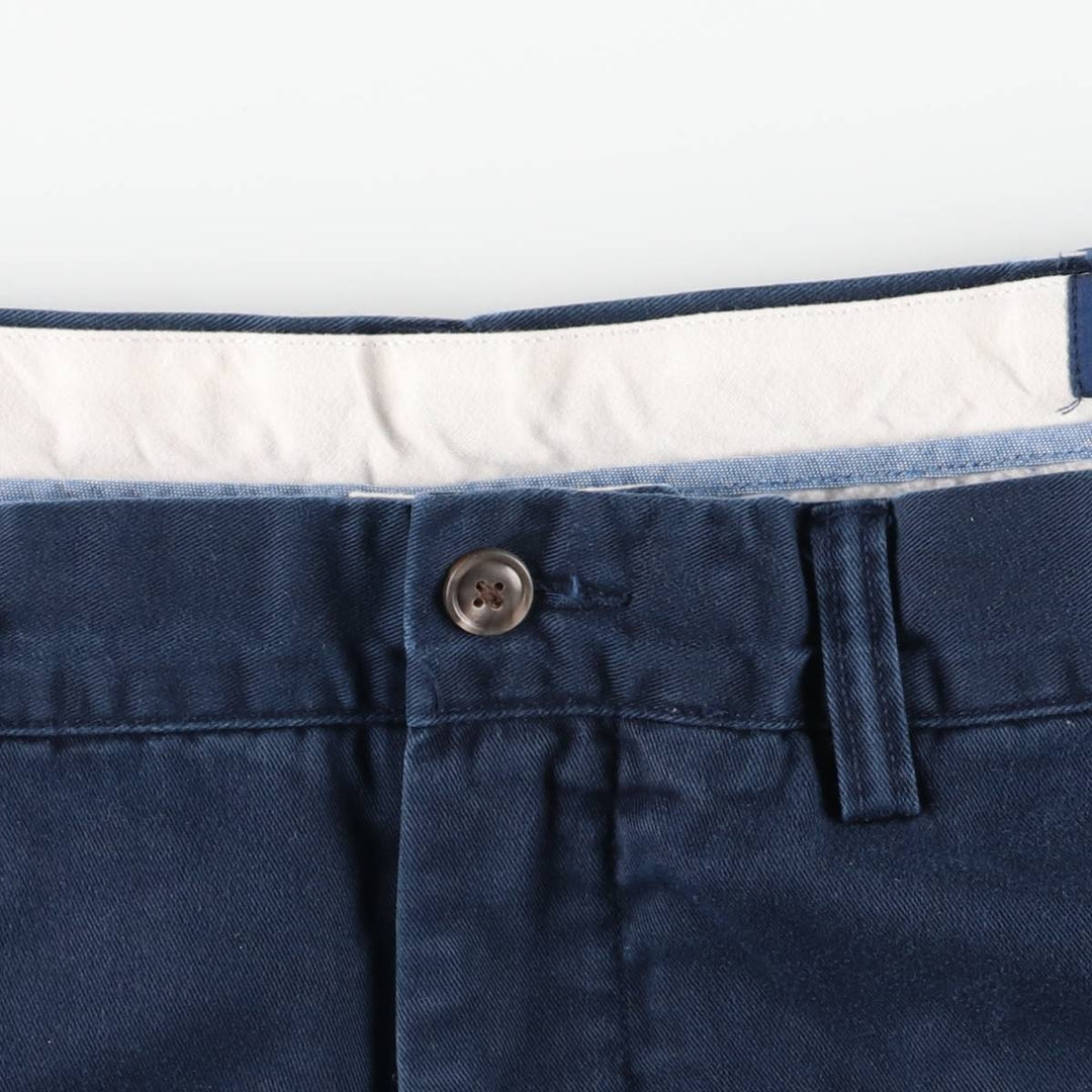 Ralph Lauren POLO RALPH LAUREN Classic Fit Chino Pants, Men's, Size W37 cotton navy blue type Vintage Second Hand