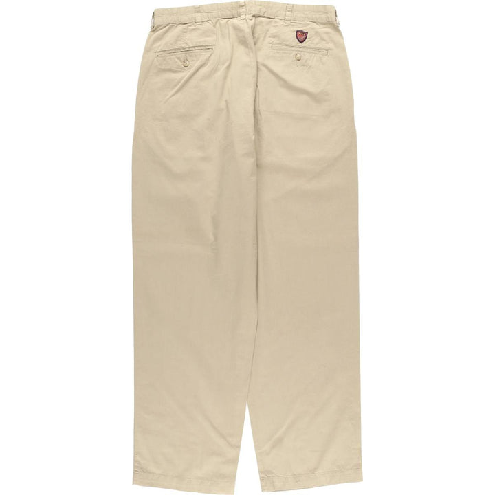 Ralph Lauren POLO GOLF Polo Golf Two-pleat Chino Pants for Men, Size W34 cotton Khaki type beige Vintage Second Hand