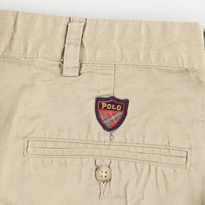 Ralph Lauren POLO GOLF Polo Golf Two-pleat Chino Pants for Men, Size W34 cotton Khaki type beige Vintage Second Hand
