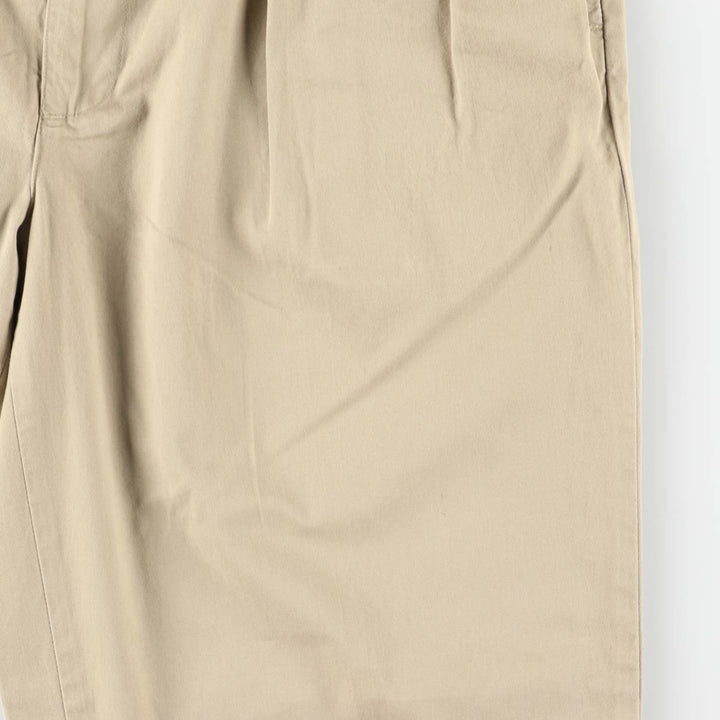 Ralph Lauren POLO GOLF Polo Golf Two-pleat Chino Pants for Men, Size W34 cotton Khaki type beige Vintage Second Hand
