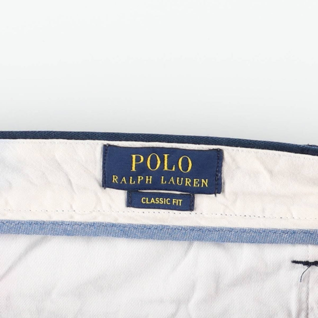 Ralph Lauren POLO RALPH LAUREN Chino Pants Men's W35 equivalent unclear navy blue type Vintage Second Hand
