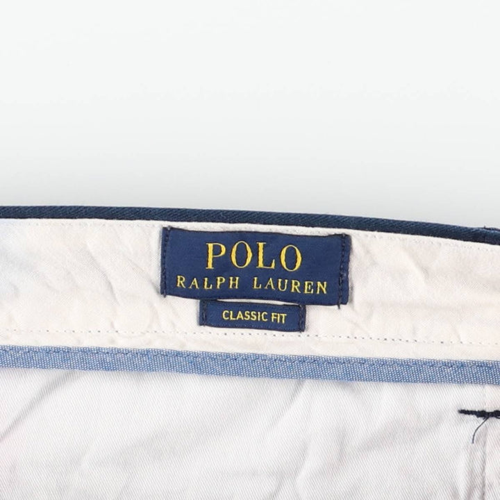 Ralph Lauren POLO RALPH LAUREN Chino Pants Men's W35 equivalent unclear navy blue type Vintage Second Hand