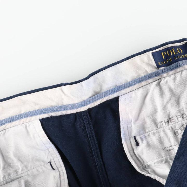 Ralph Lauren POLO RALPH LAUREN Chino Pants Men's W35 equivalent unclear navy blue type Vintage Second Hand