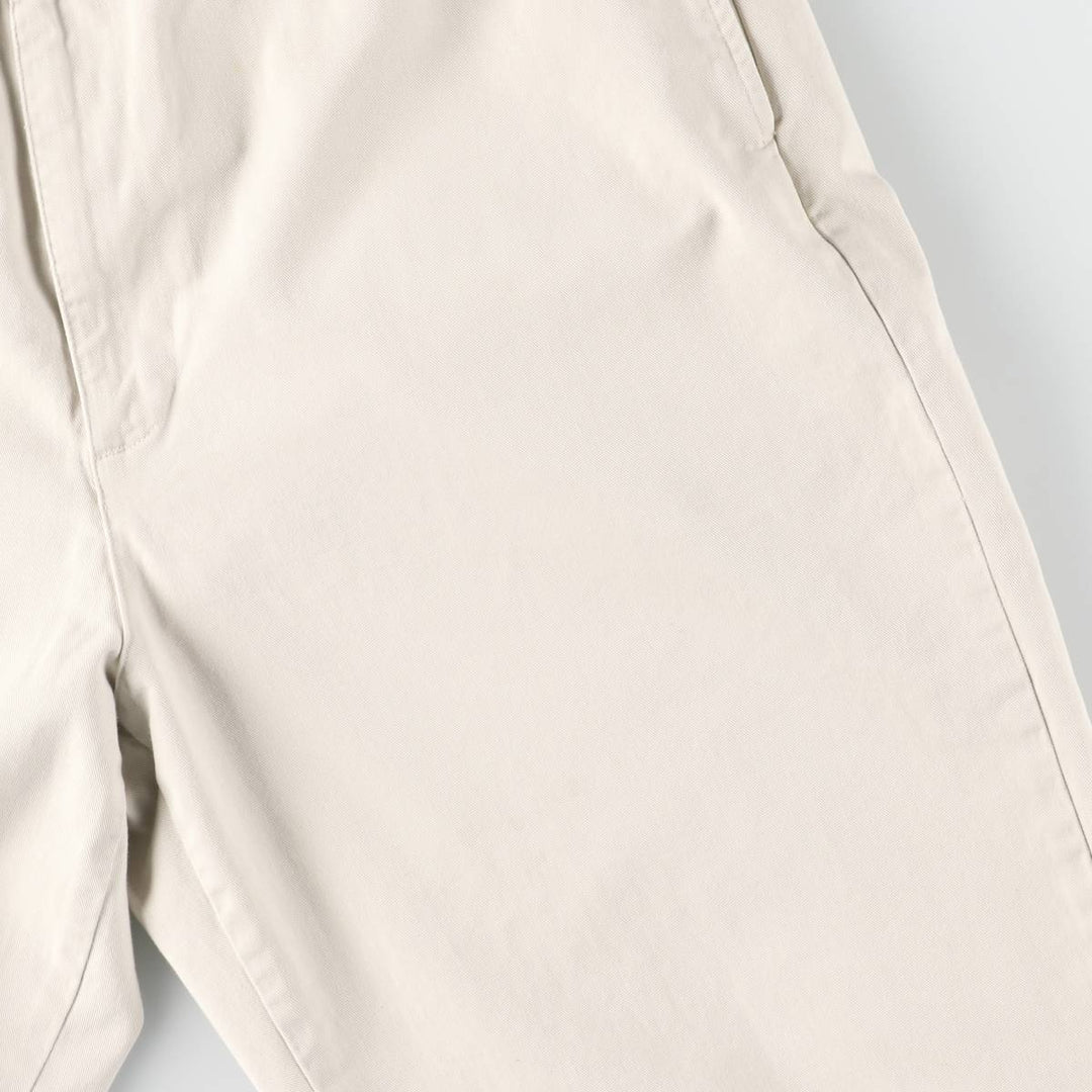 Ralph Lauren POLO by Ralph Lauren Chino Pants, Made in USA, Men's Size W36 (approx.) cotton Beige type Vintage Second Hand