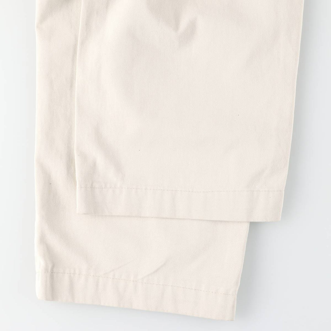 Ralph Lauren POLO by Ralph Lauren Chino Pants, Made in USA, Men's Size W36 (approx.) cotton Beige type Vintage Second Hand