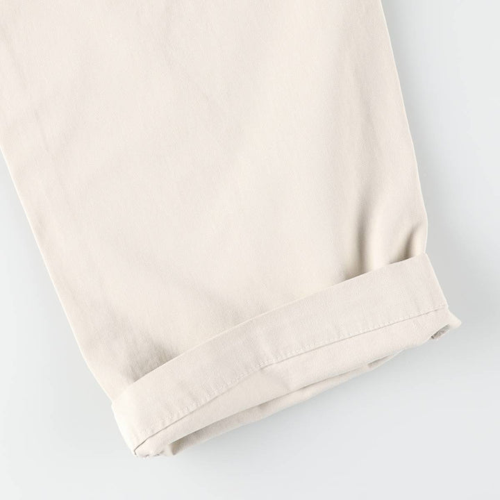 Ralph Lauren POLO by Ralph Lauren Chino Pants, Made in USA, Men's Size W36 (approx.) cotton Beige type Vintage Second Hand