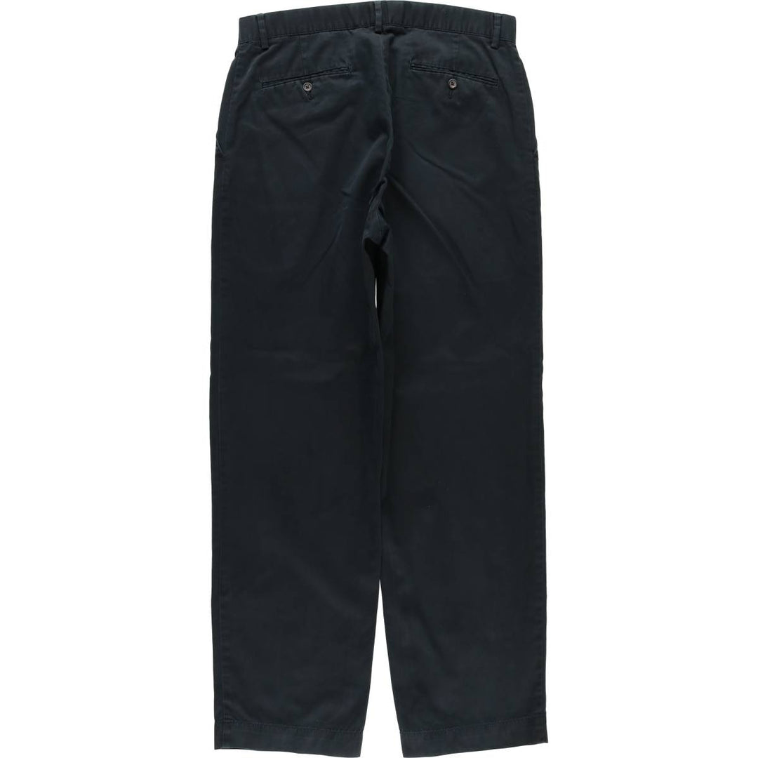 Ralph Lauren POLO by Ralph Lauren Chino Pants Men's W32 equivalent cotton black type Vintage Second Hand