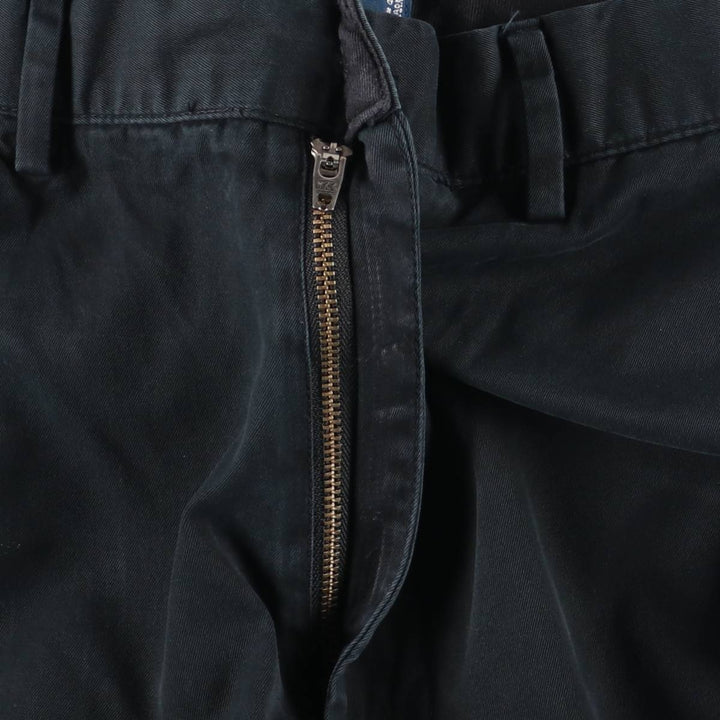 Ralph Lauren POLO by Ralph Lauren Chino Pants Men's W32 equivalent cotton black type Vintage Second Hand