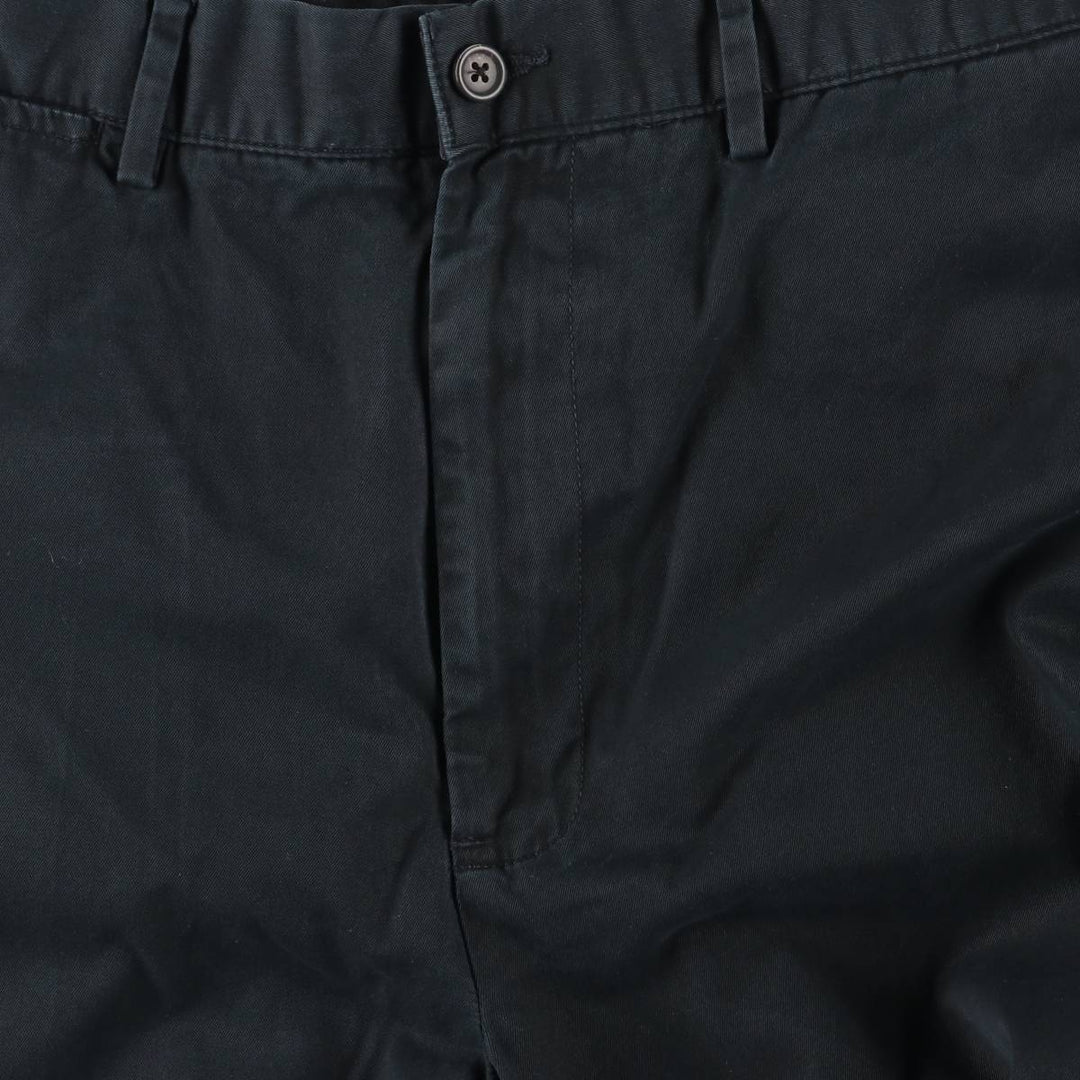 Ralph Lauren POLO by Ralph Lauren Chino Pants Men's W32 equivalent cotton black type Vintage Second Hand