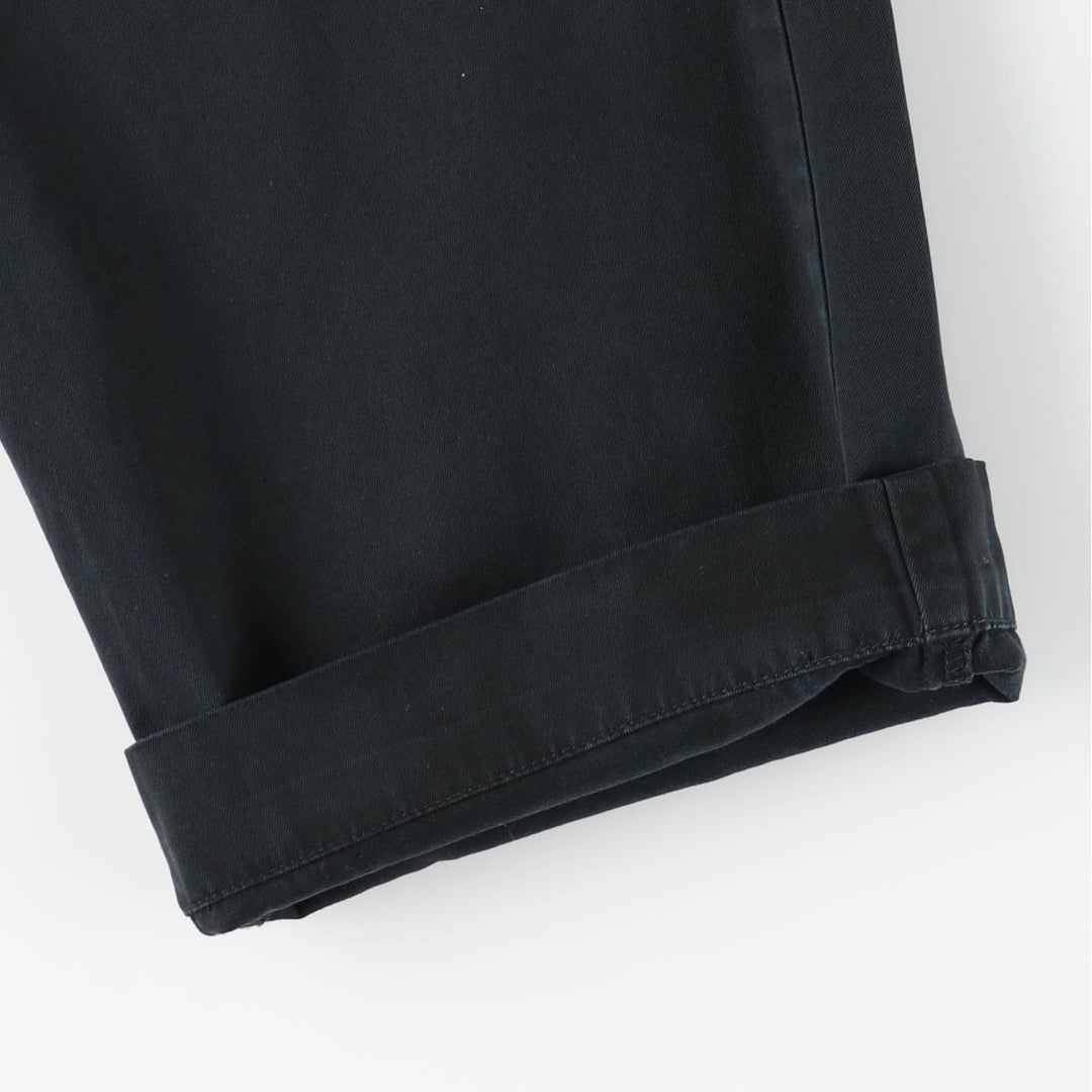 Ralph Lauren POLO by Ralph Lauren Chino Pants Men's W32 equivalent cotton black type Vintage Second Hand