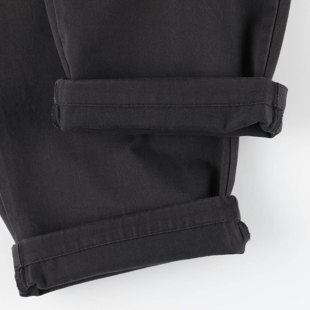 Ralph Lauren POLO by Ralph Lauren HAMMOND PANT, two-pleat chino pants, men's w36 equivalent cotton black type Vintage Second Hand