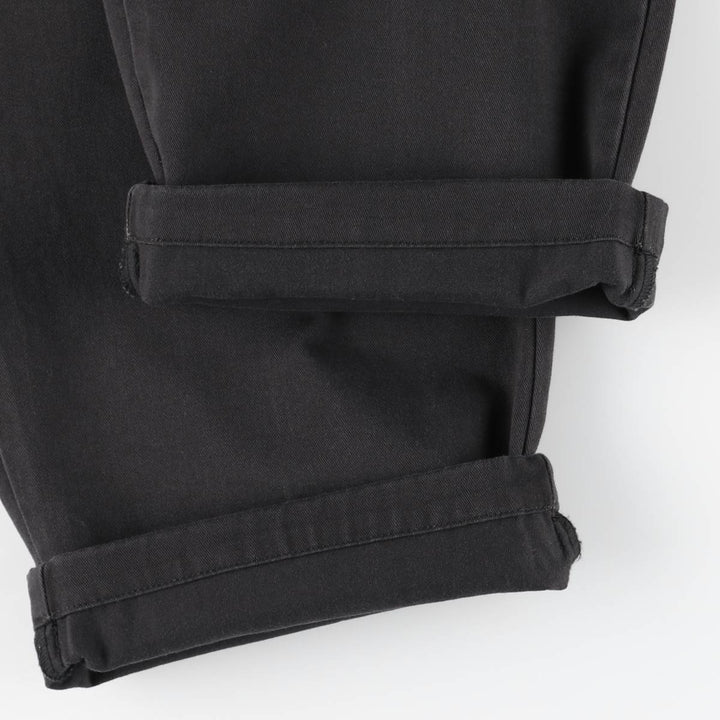 Ralph Lauren POLO by Ralph Lauren HAMMOND PANT, two-pleat chino pants, men's w36 equivalent cotton black type Vintage Second Hand