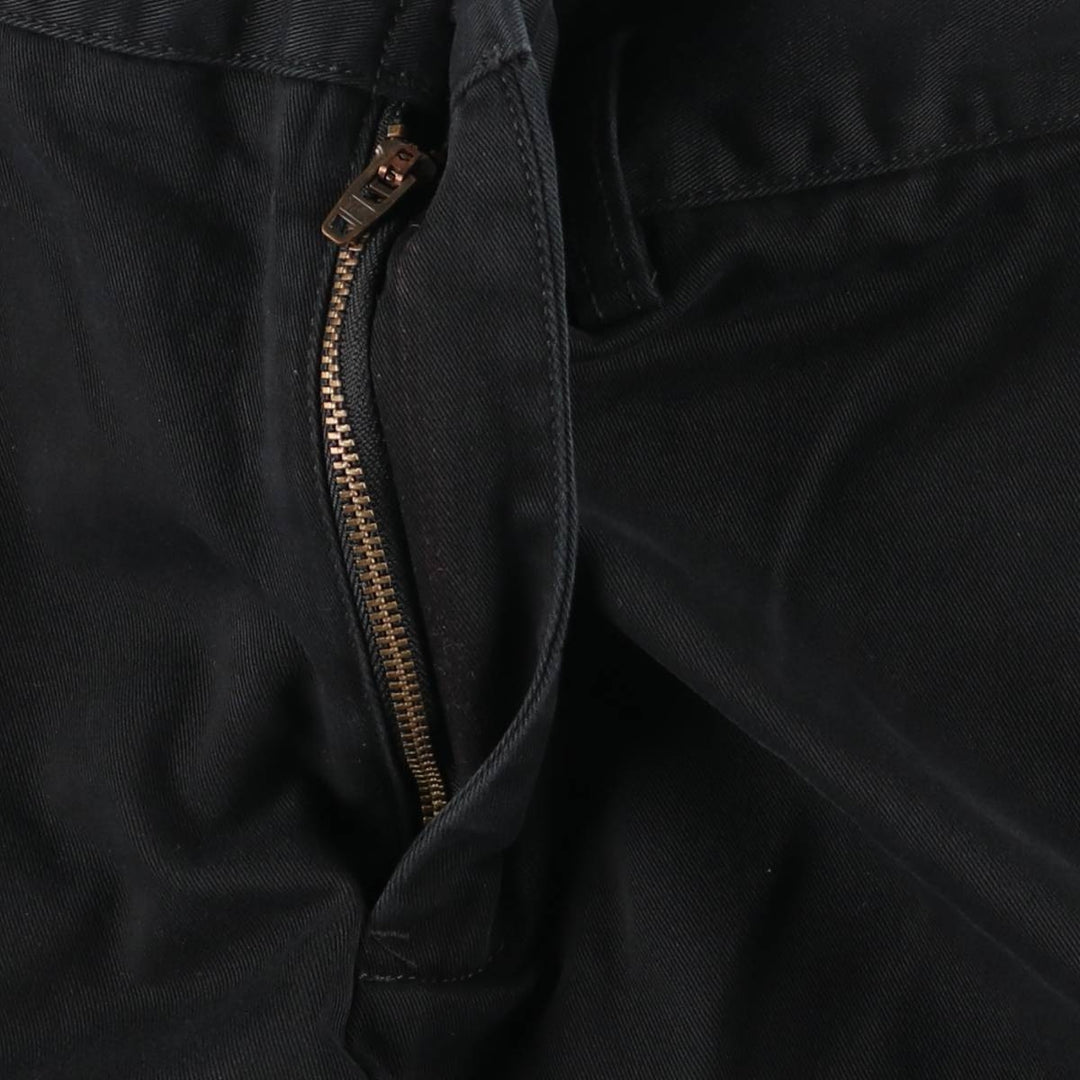 Ralph Lauren POLO by Ralph Lauren PRESTON PANT Chino pants for men, equivalent to w34 cotton black type Vintage Second Hand