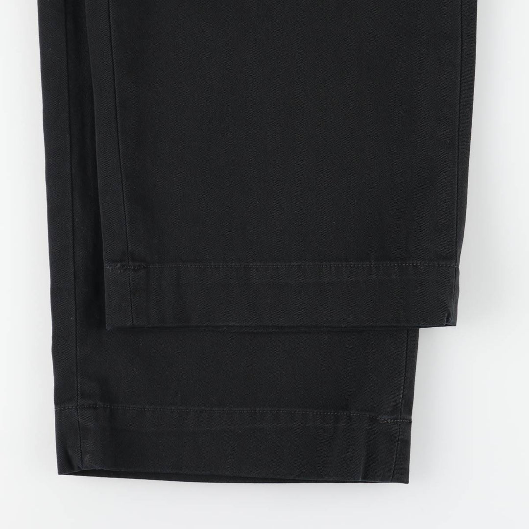 Ralph Lauren POLO by Ralph Lauren PRESTON PANT Chino pants for men, equivalent to w34 cotton black type Vintage Second Hand