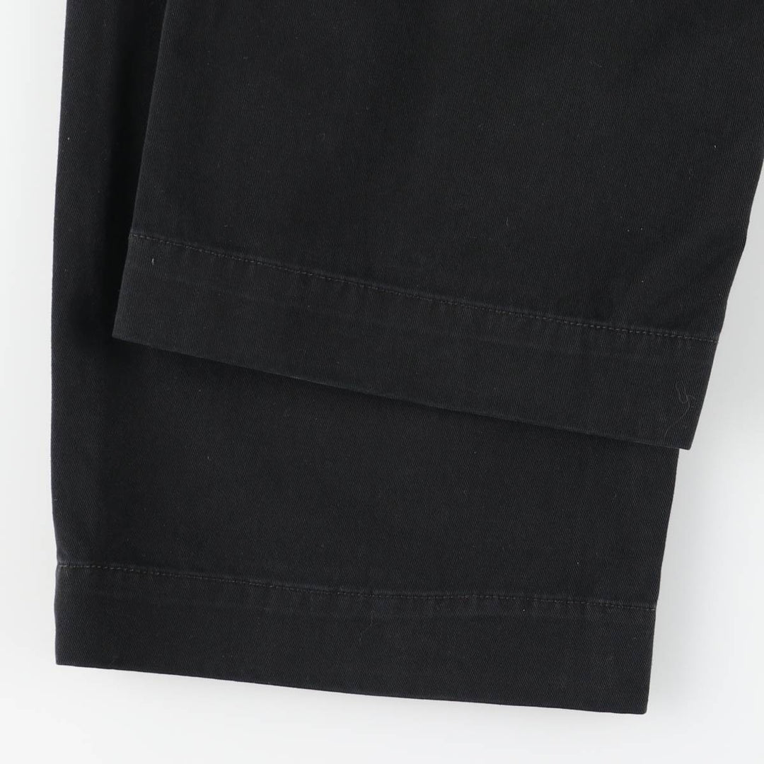 Ralph Lauren POLO by Ralph Lauren PRESTON PANT Chino pants for men, equivalent to w34 cotton black type Vintage Second Hand