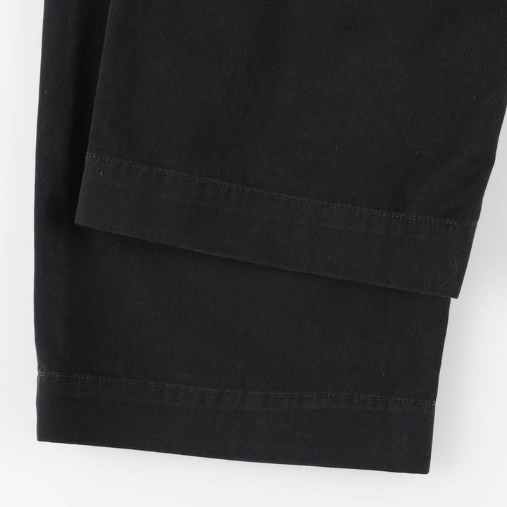 Ralph Lauren POLO by Ralph Lauren PRESTON PANT Chino pants for men, equivalent to w34 cotton black type Vintage Second Hand