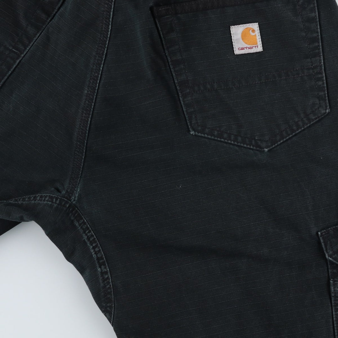 Carhartt Relaxed Fit Ripstop Double Knee Painter Pants, Men's W37 (approx.) cotton black type Vintage Second Hand