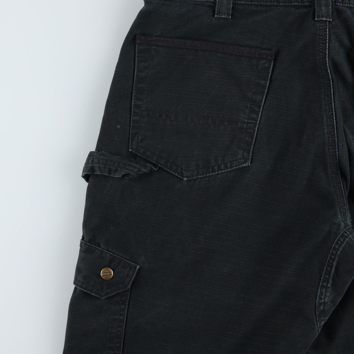 Carhartt Relaxed Fit Ripstop Double Knee Painter Pants, Men's W37 (approx.) cotton black type Vintage Second Hand