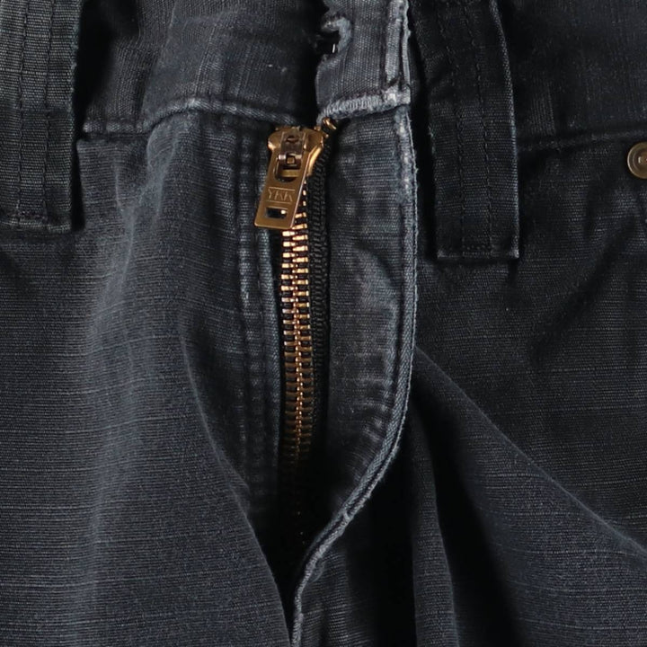Carhartt Relaxed Fit Ripstop Work Pants Cargo Pants Men's W31 (approx.) cotton black type Vintage Second Hand