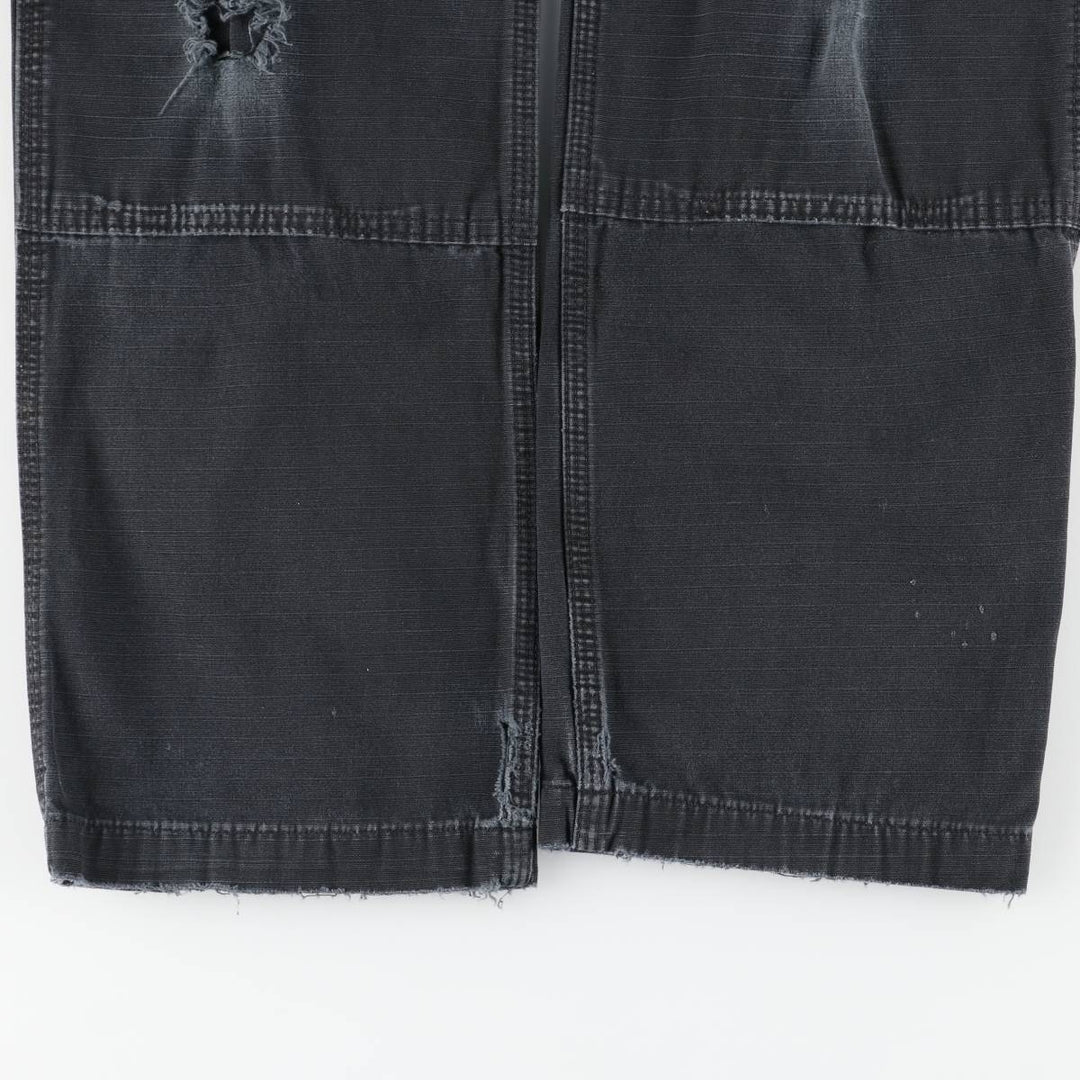 Carhartt Relaxed Fit Ripstop Work Pants Cargo Pants Men's W31 (approx.) cotton black type Vintage Second Hand