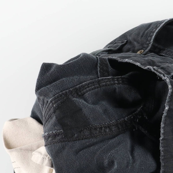 Carhartt Relaxed Fit Ripstop Work Pants Cargo Pants Men's W31 (approx.) cotton black type Vintage Second Hand