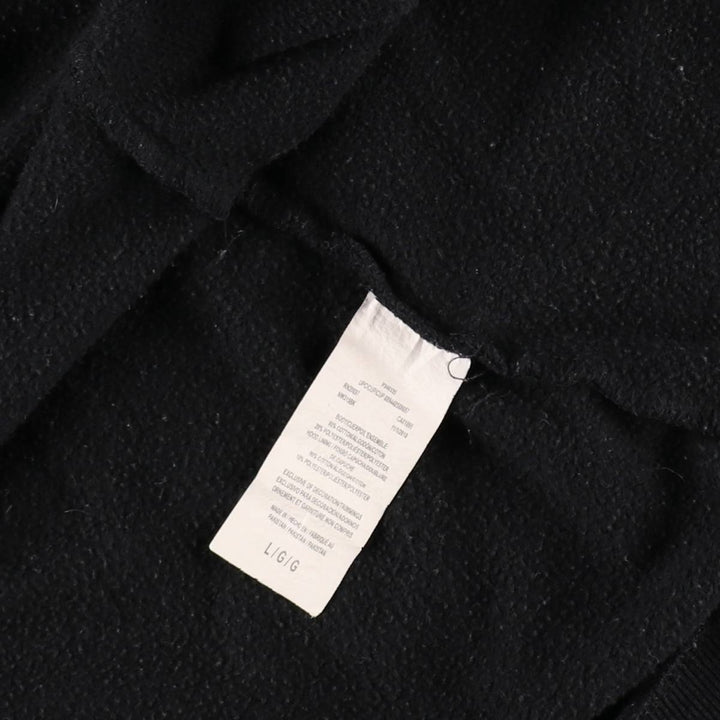 Dickies Sweat Full Zip Hoodie Men's L size cotton black type Vintage Second Hand