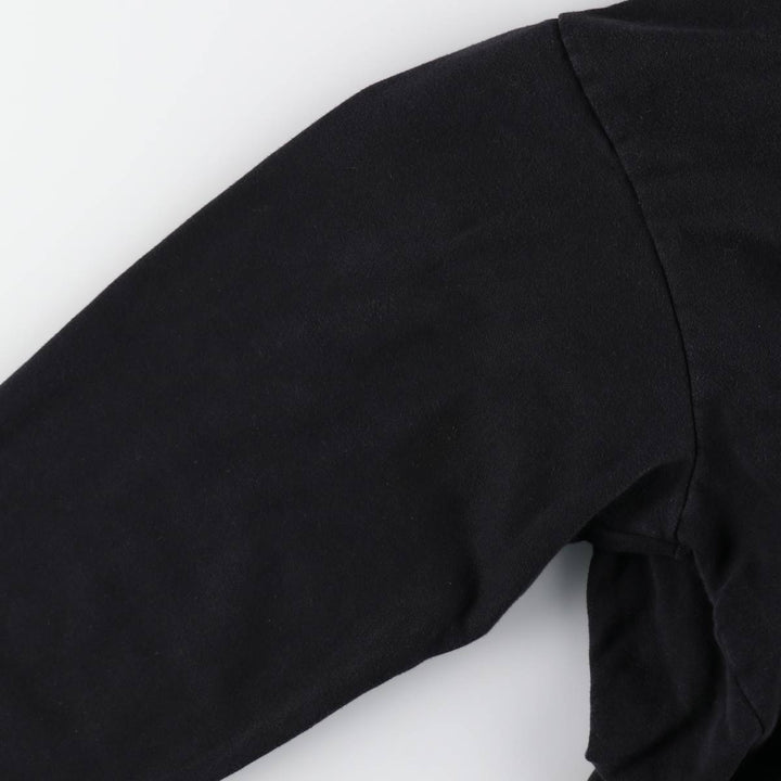 Dickies Sweat Full Zip Hoodie Men's L size cotton black type Vintage Second Hand