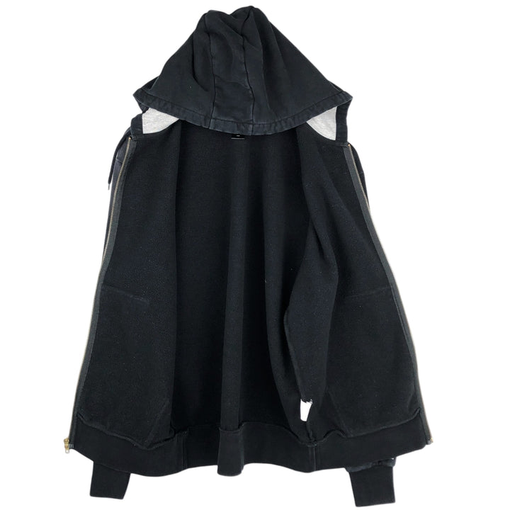 Dickies Sweat Full Zip Hoodie Men's M Size cotton black type Vintage Second Hand