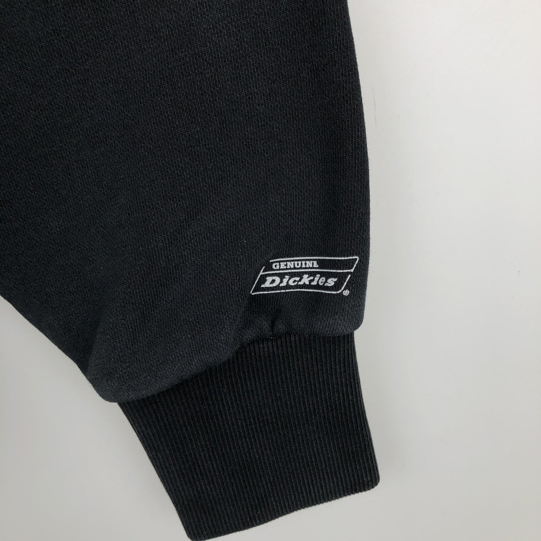 Dickies Sweat Full Zip Hoodie Men's M Size cotton black type Vintage Second Hand