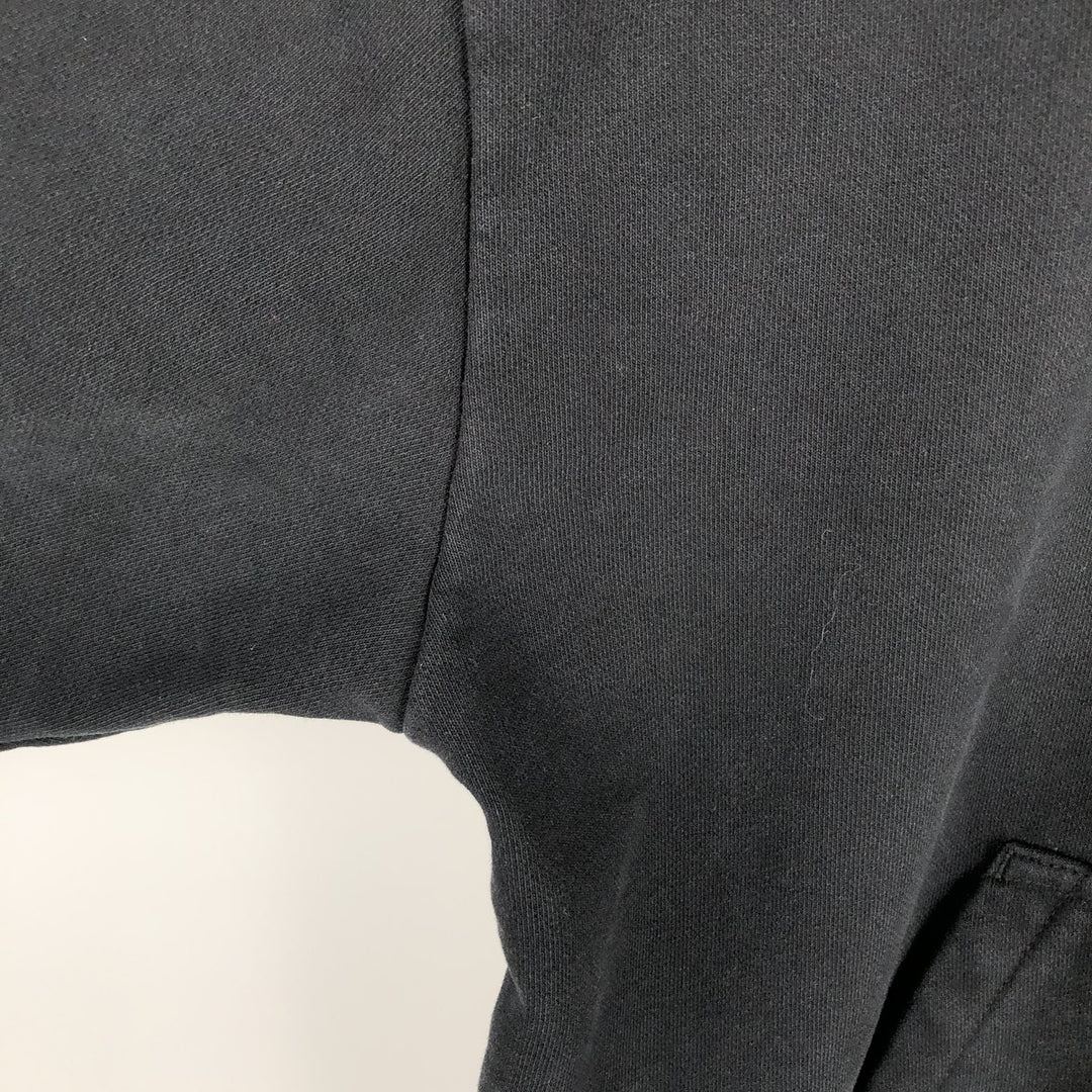 Dickies Sweat Full Zip Hoodie Men's M Size cotton black type Vintage Second Hand