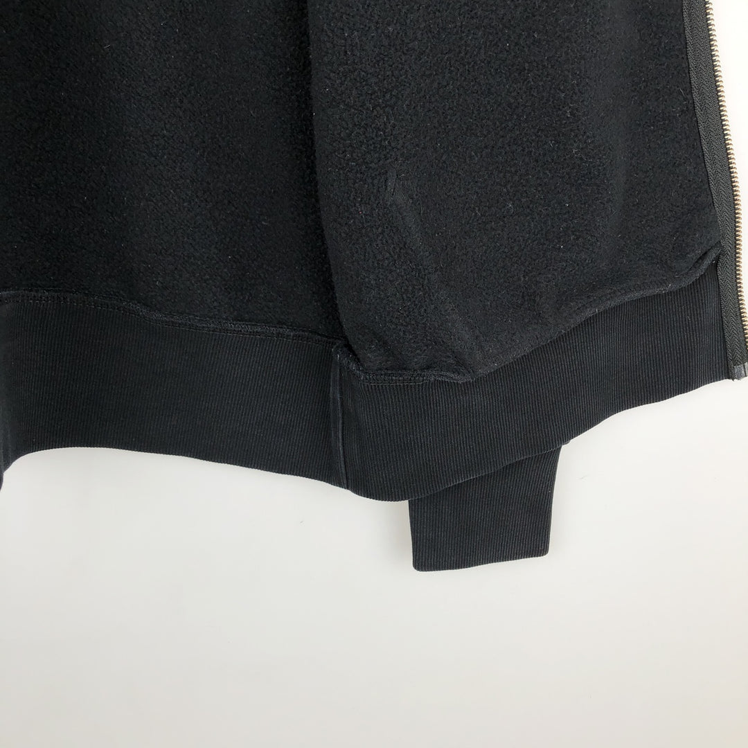 Dickies Sweat Full Zip Hoodie Men's M Size cotton black type Vintage Second Hand