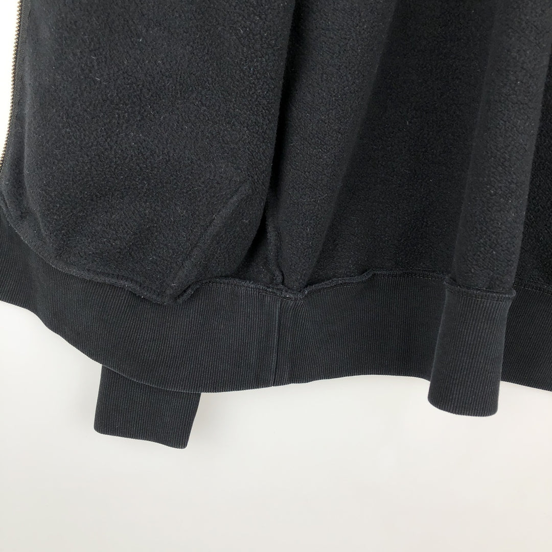 Dickies Sweat Full Zip Hoodie Men's M Size cotton black type Vintage Second Hand