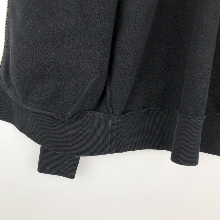 Dickies Sweat Full Zip Hoodie Men's M Size cotton black type Vintage Second Hand