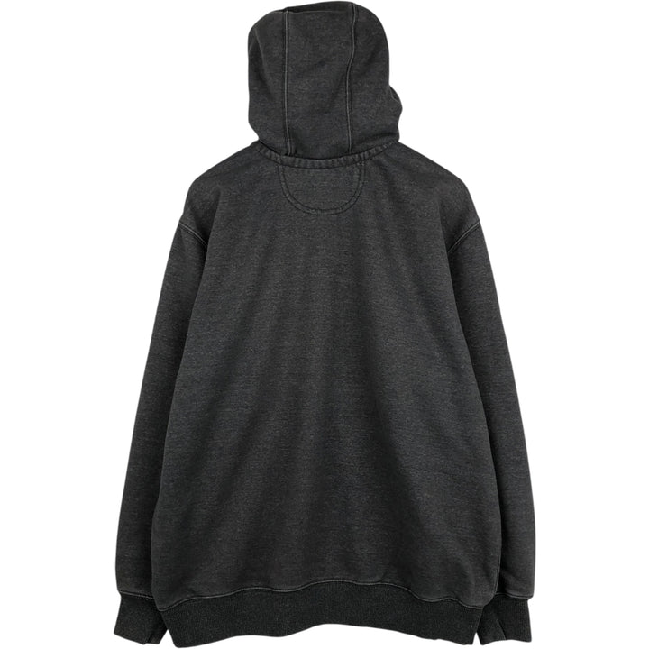 Carhartt ORIGINAL FIT Sweat Full Zip Hoodie Men's XL cotton Charcoal Vintage Second Hand
