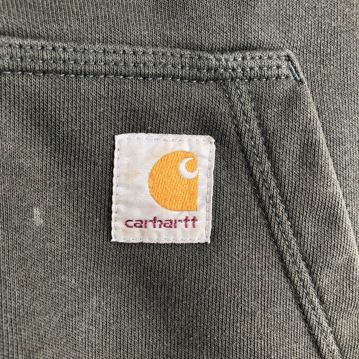 Carhartt Sweat Full Zip Hoodie, Men's M cotton black type Vintage Second Hand