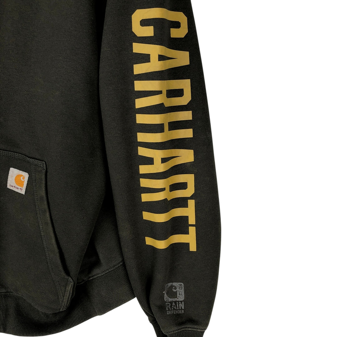 Carhartt Sweat Full Zip Hoodie, Men's M cotton black type Vintage Second Hand