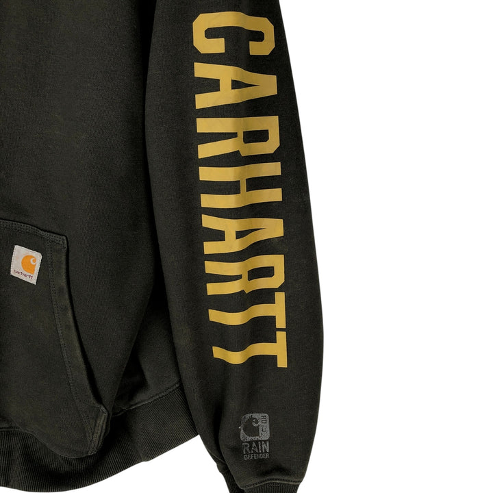 Carhartt Sweat Full Zip Hoodie, Men's M cotton black type Vintage Second Hand