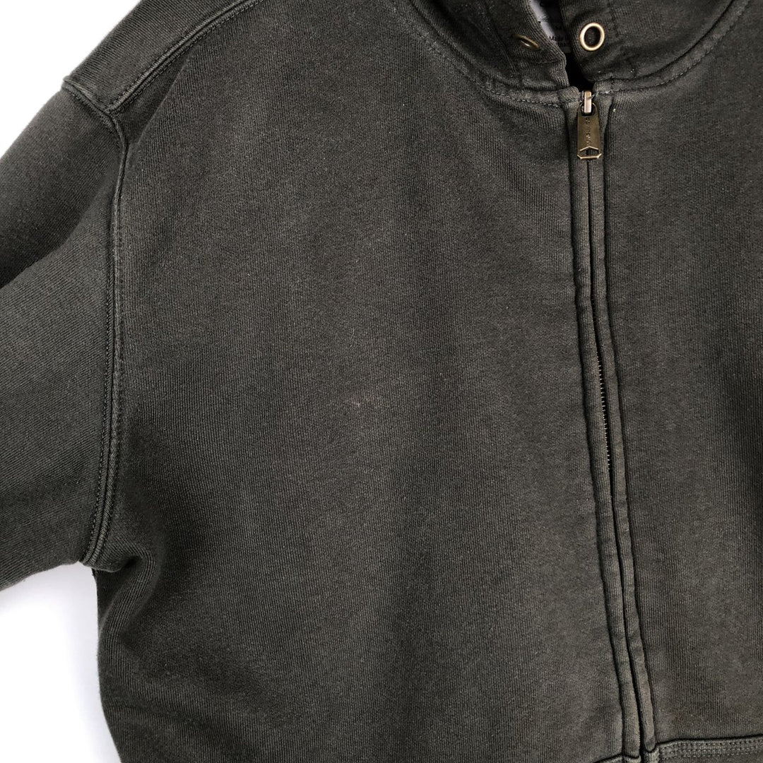 Carhartt Sweat Full Zip Hoodie, Men's M cotton black type Vintage Second Hand