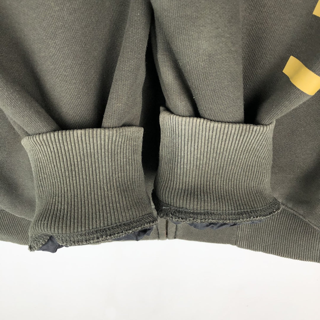 Carhartt Sweat Full Zip Hoodie, Men's M cotton black type Vintage Second Hand