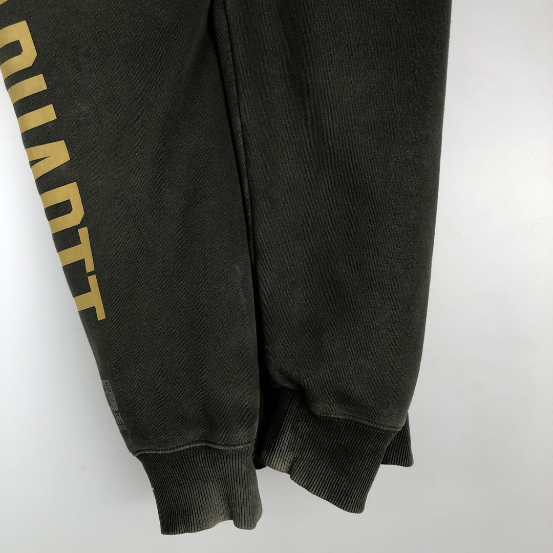 Carhartt Sweat Full Zip Hoodie, Men's M cotton black type Vintage Second Hand