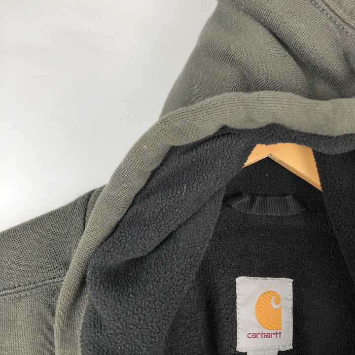 Carhartt Sweat Full Zip Hoodie, Men's M cotton black type Vintage Second Hand
