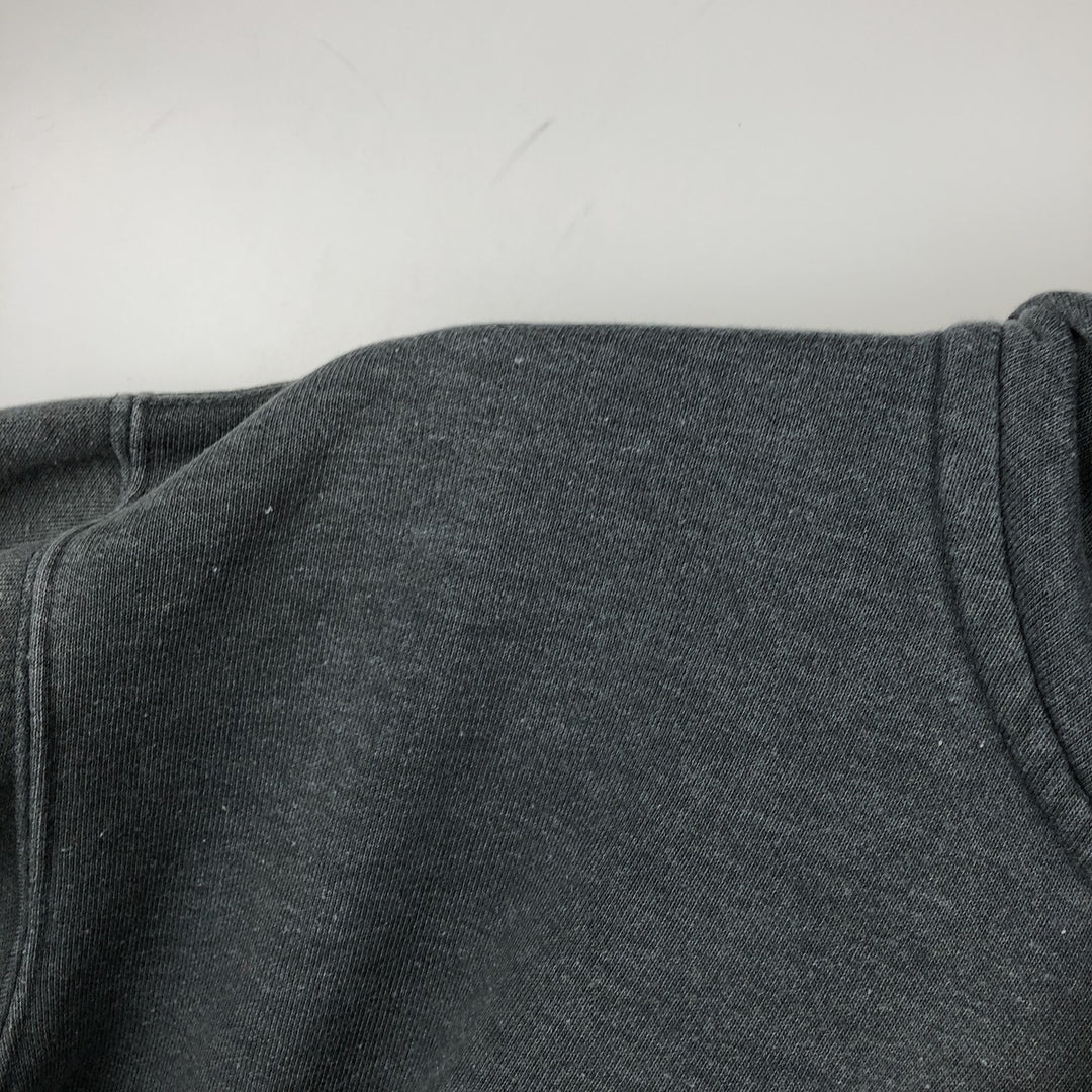 Carhartt ORIGINAL FIT Sweat Full Zip Hoodie, Men's L size cotton Charcoal Vintage Second Hand